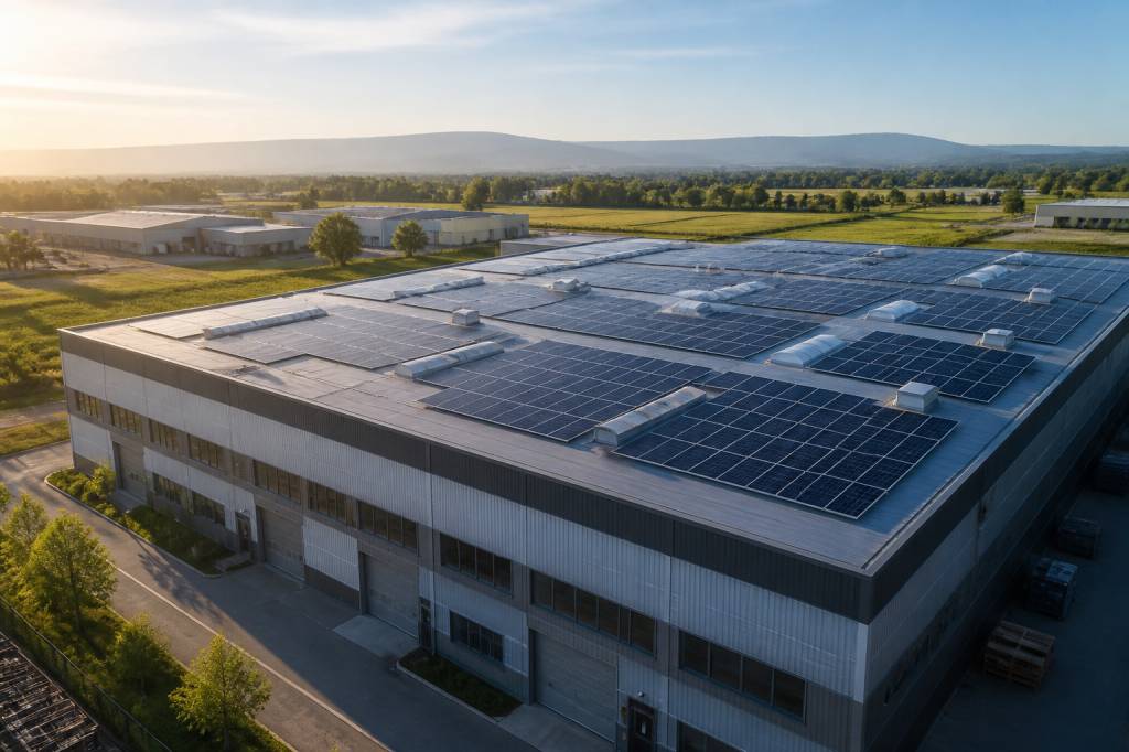 Photovoltaique batiment industriel : rentabilité, installation et aides disponibles Photovoltaique batiment industriel : rentabilité, installation et aides disponibles